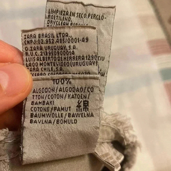 Vintage Western style asymmetrical  skirt by Zara washed and clean - Picture 10 of 11